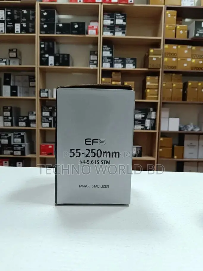 Canon EF 55-250mm F/4-5.6 IS STM Lens - Techno World BD