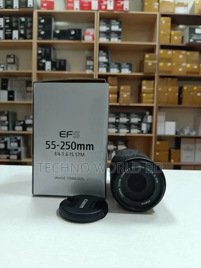 Canon EF 55-250mm F/4-5.6 IS STM Lens - Techno World BD