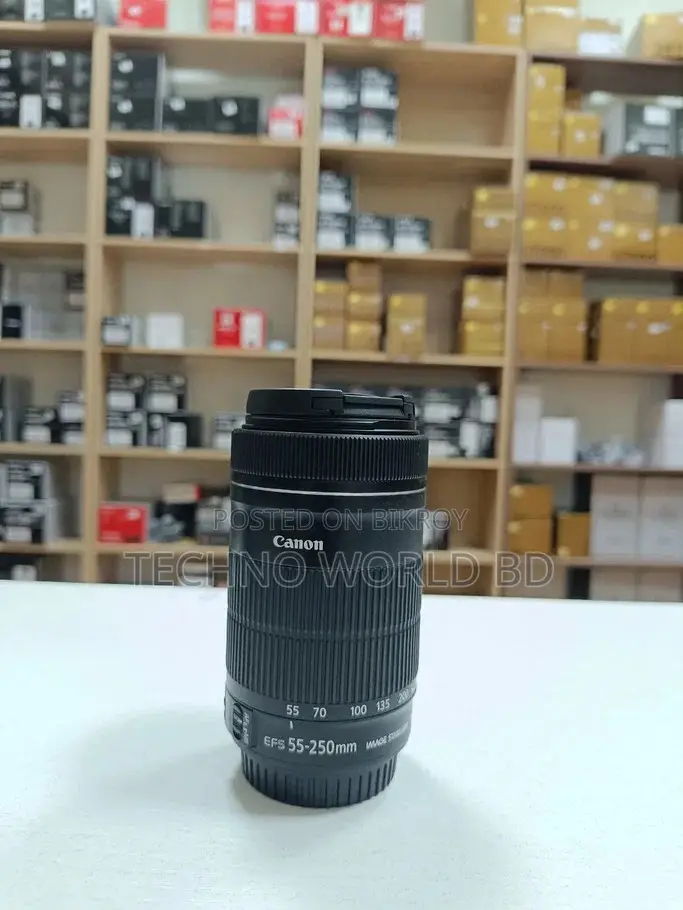 Canon EF 55-250mm F/4-5.6 IS STM Lens - Techno World BD