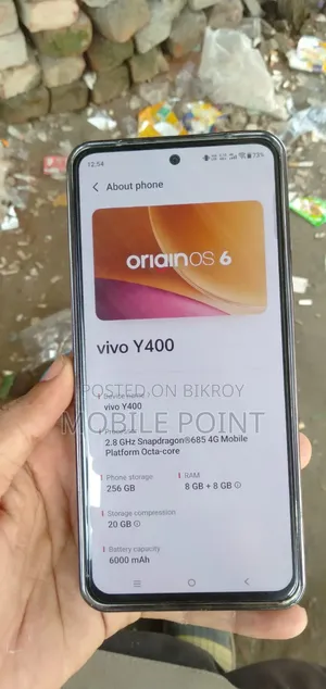 Vivo Y400 256 GB White