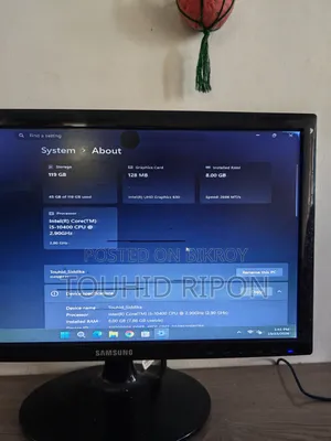 Desktop Computer 8GB Intel Core i5 SSD 128GB