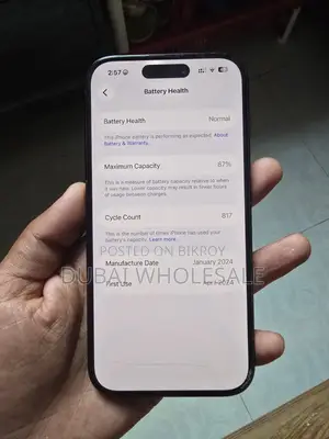 অ্যাপল আইফোন ১৫ ১২৮ জিবি কালো