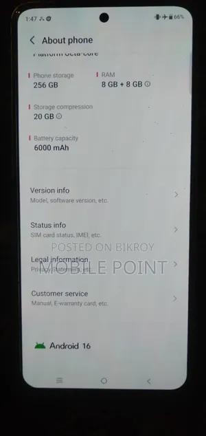 Vivo Y400 256 GB White