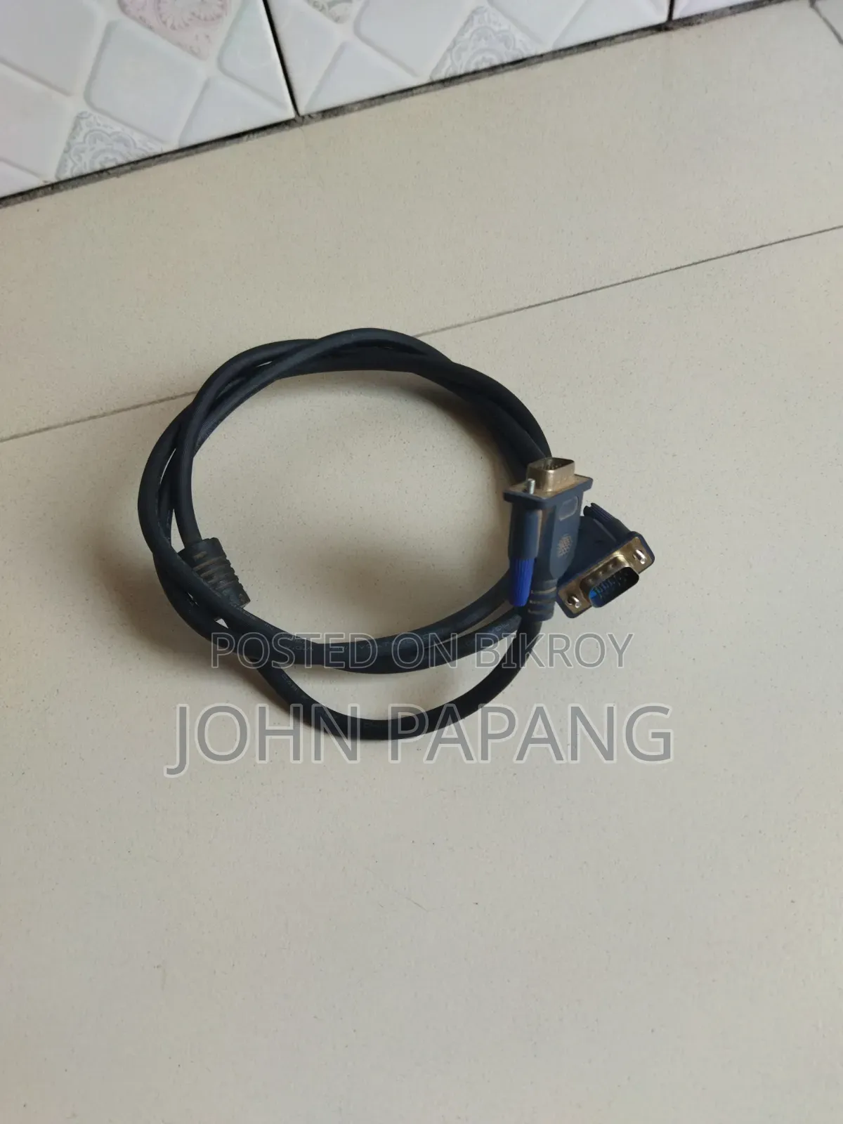 Havit VGA Male to Male, 1.5 Meter, Black Cable