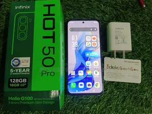 ইনফিনিক্স হট ৫০ প্রো ২৫৬ জিবি ব্ল্যাক