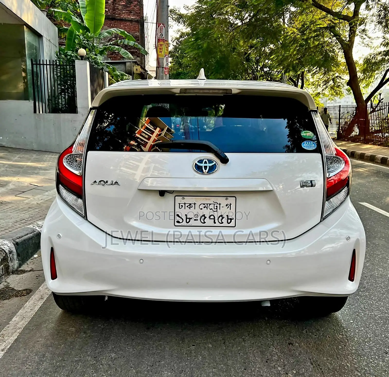 Toyota Aqua 2019 Pearl