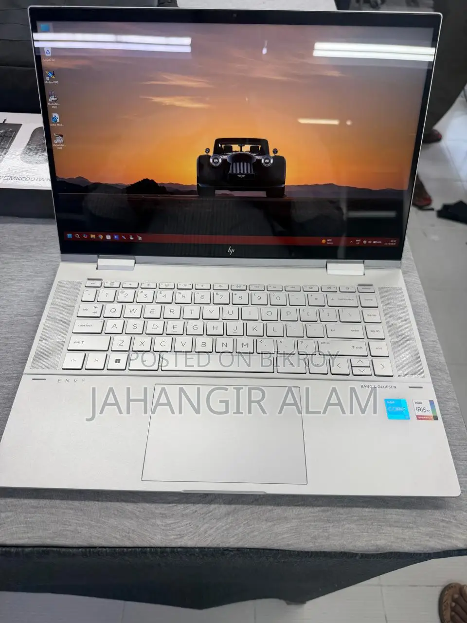 ল্যাপটপ HP Envy 15 16GB ইন্টেল কোর i5 SSD 512GB