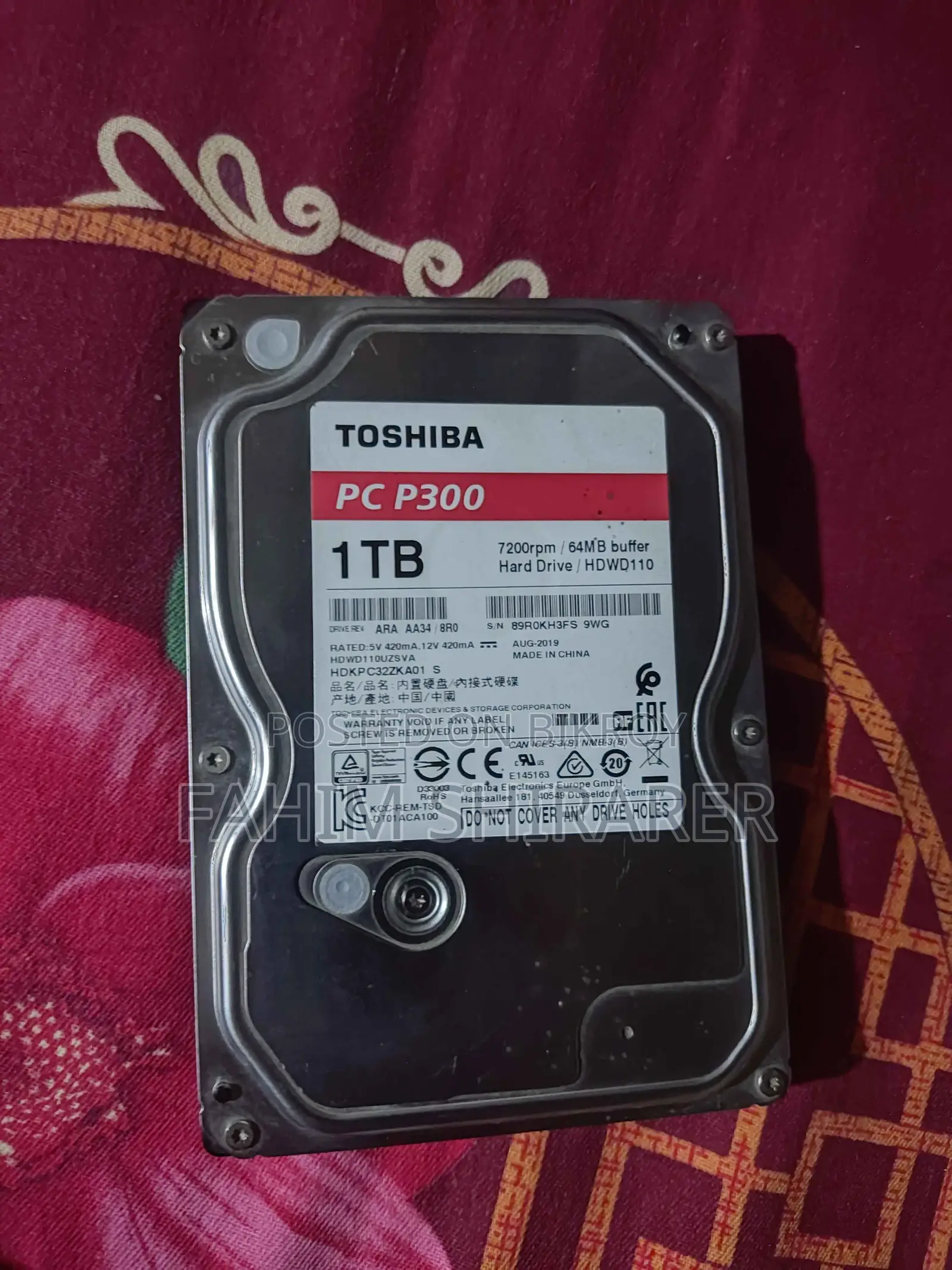 1 TB HDD Sell