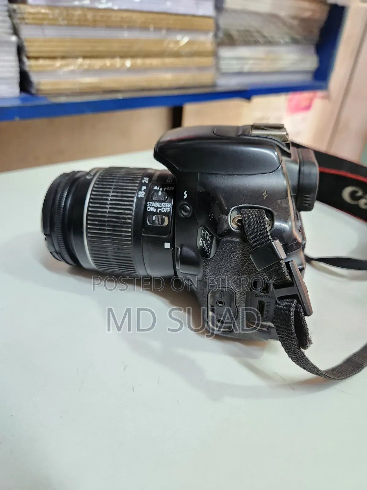 Canon 600D DSLR Camera With Kit Lens