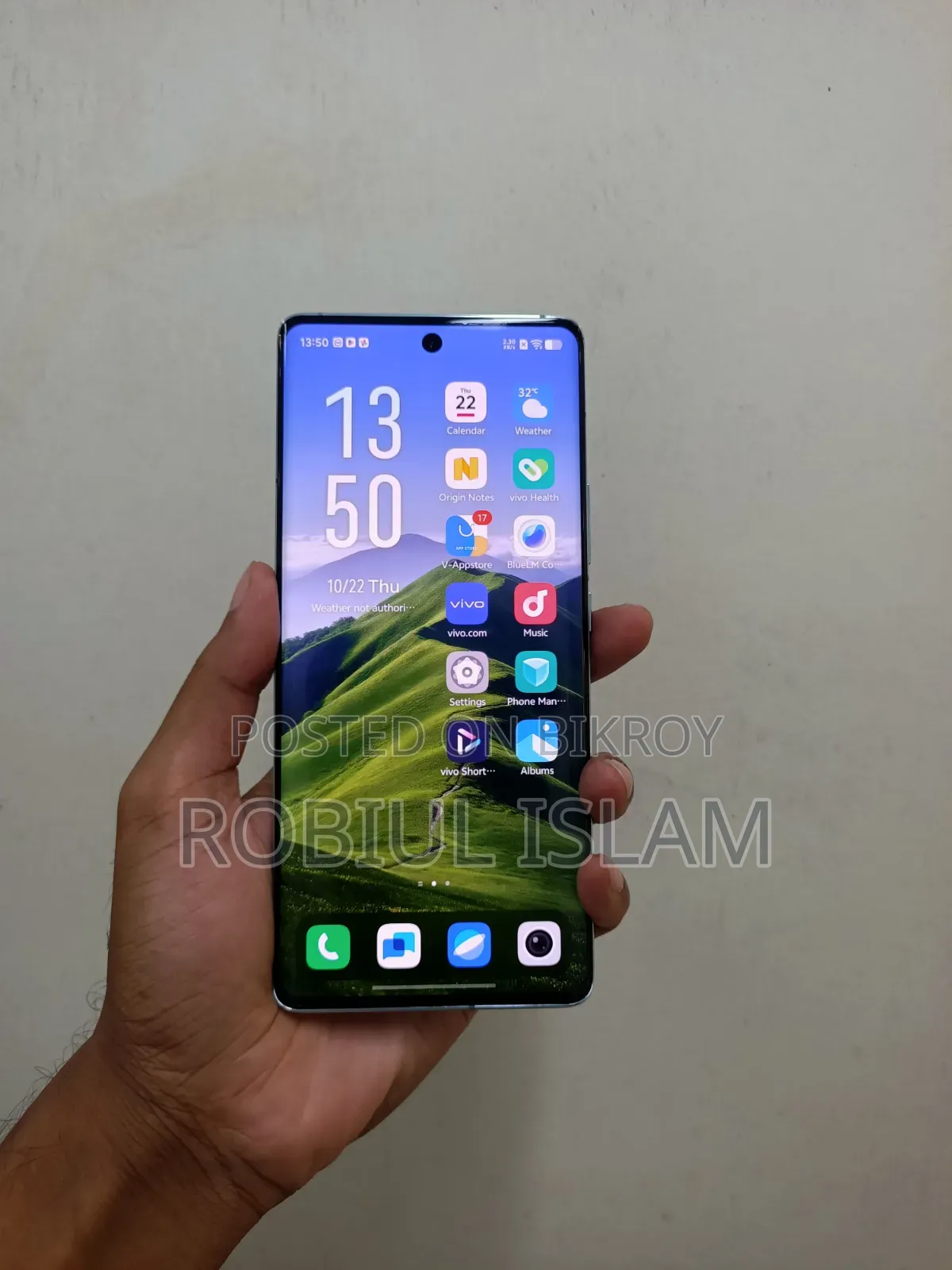Vivo X100 256 GB Blue