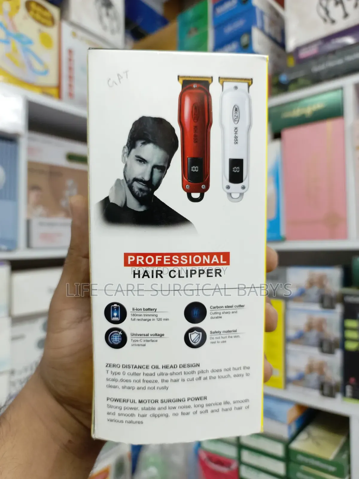 Kezu Professional Hair Clipper KH-955