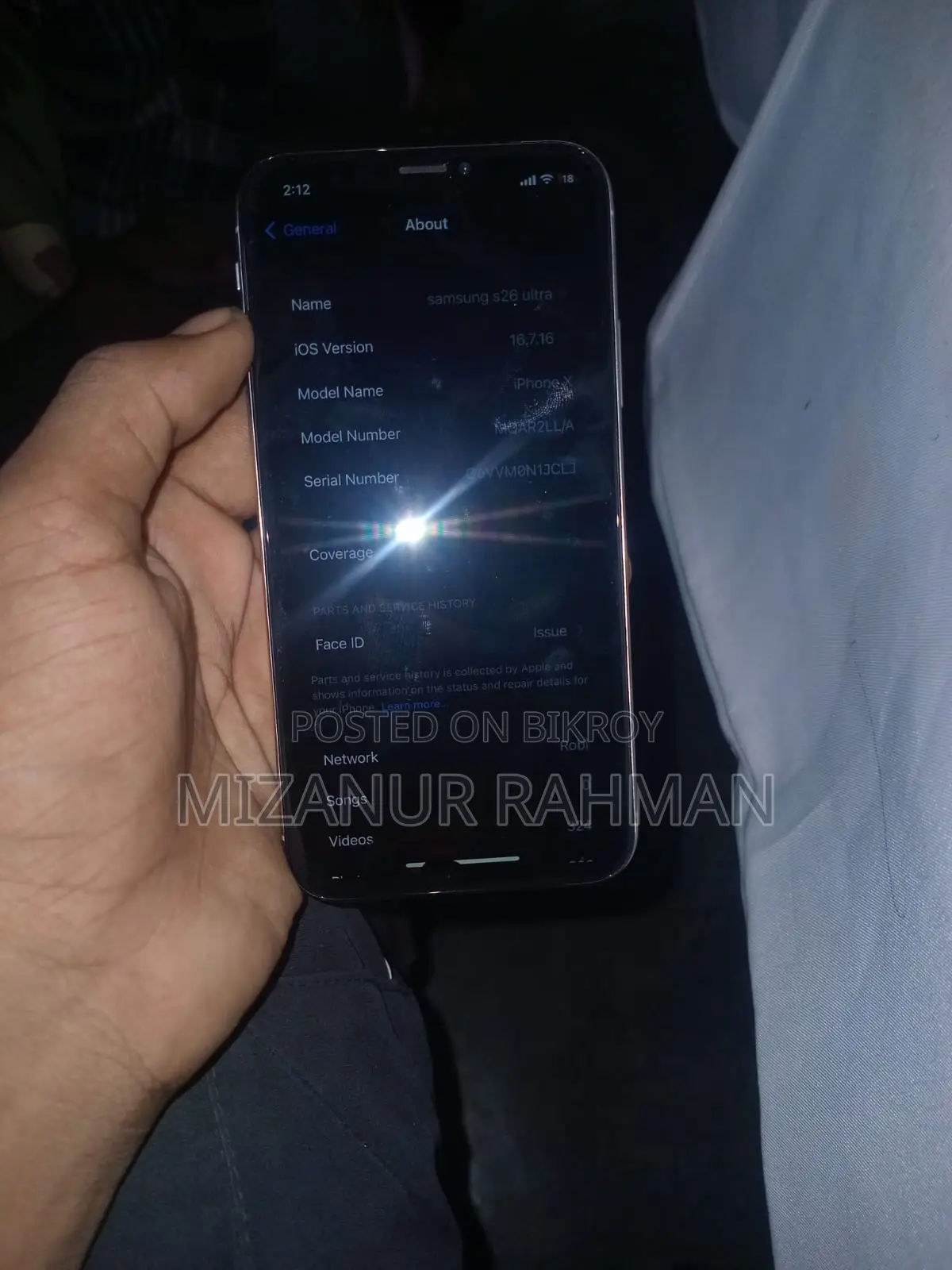 Apple iPhone X 64 GB White