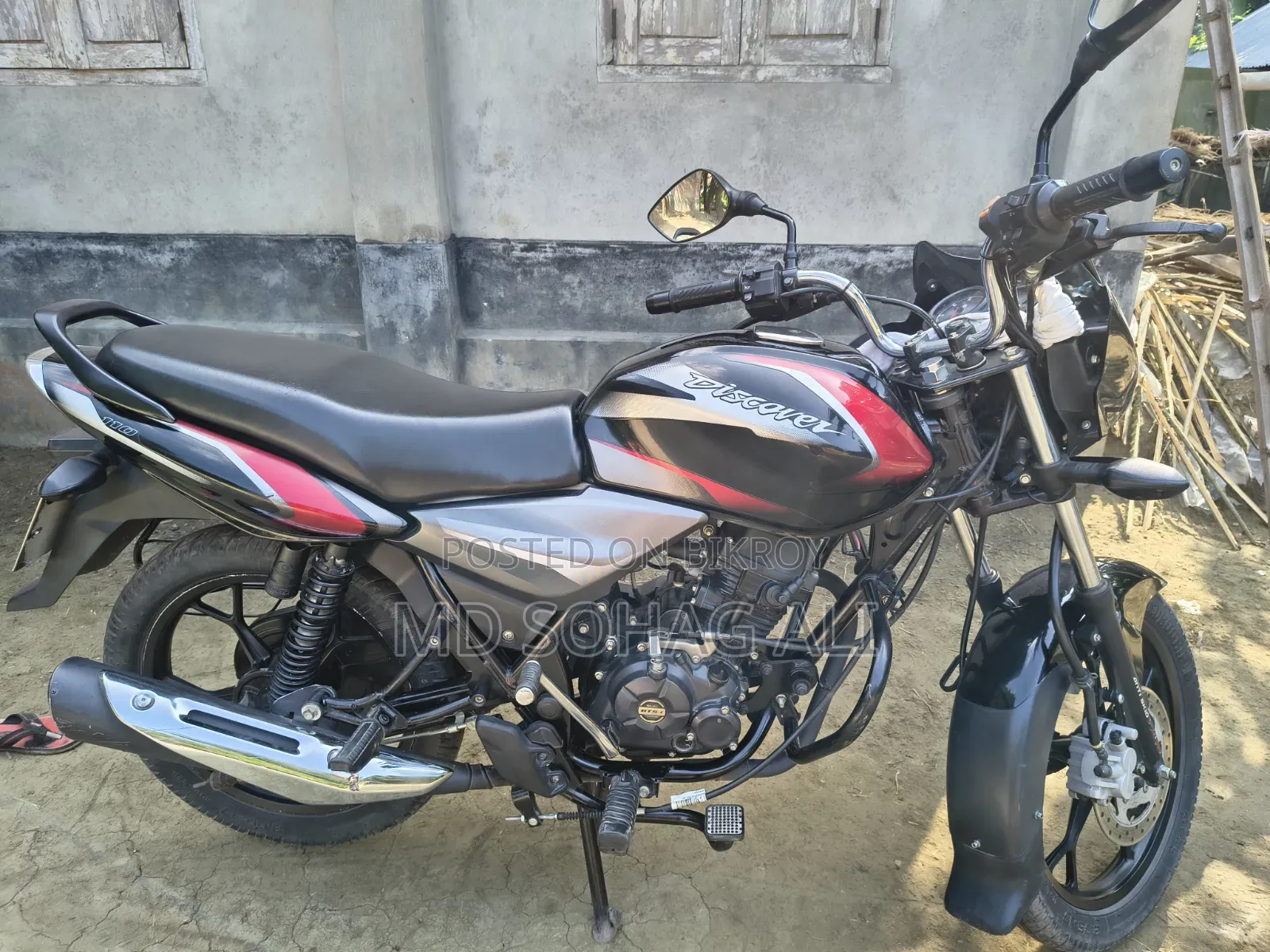 Bajaj Discover 110 2020 Black
