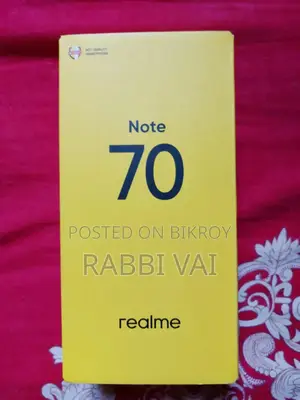 রিয়েলমি নোট ৭০ ১২৮ জিবি ব্ল্যাক