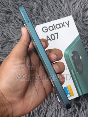 স্যামসাং গ্যালাক্সি এ০৭ ৪জি ৬৪ জিবি গ্রিন