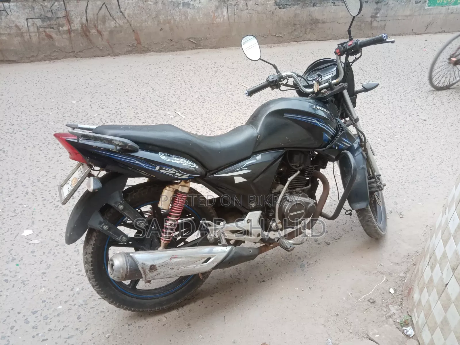 Runner Turbo 125 2017 Black