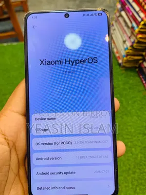 New Xiaomi Poco F6 256 GB Black