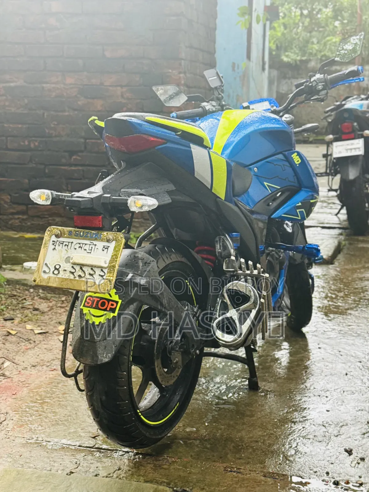 Suzuki Gixxer 2025 Blue