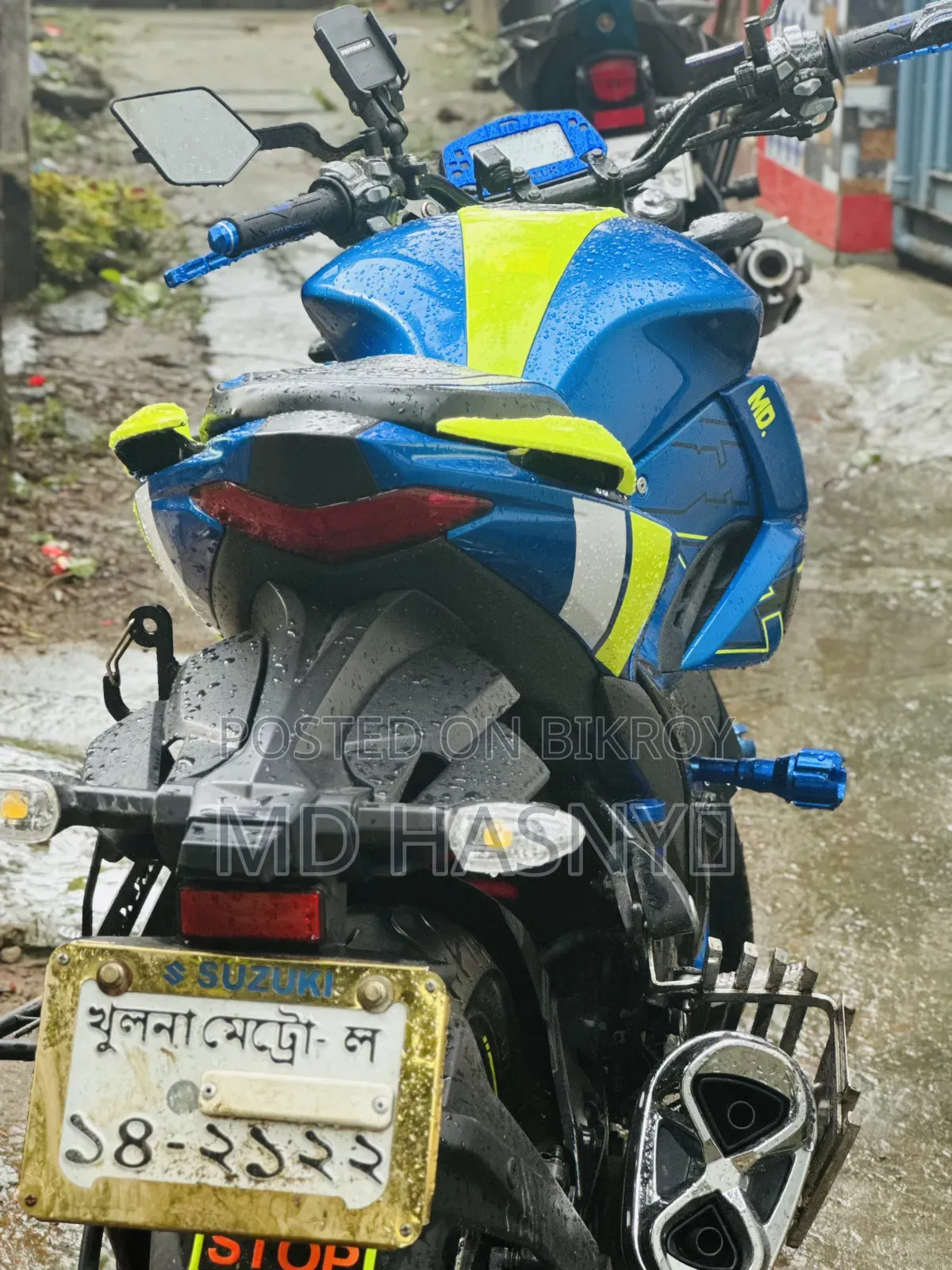 Suzuki Gixxer 2025 Blue