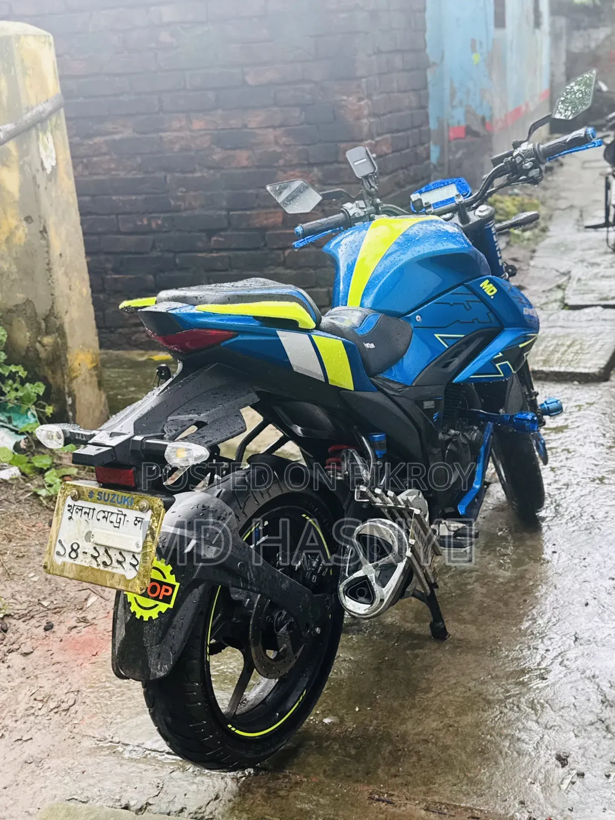 Suzuki Gixxer 2025 Blue