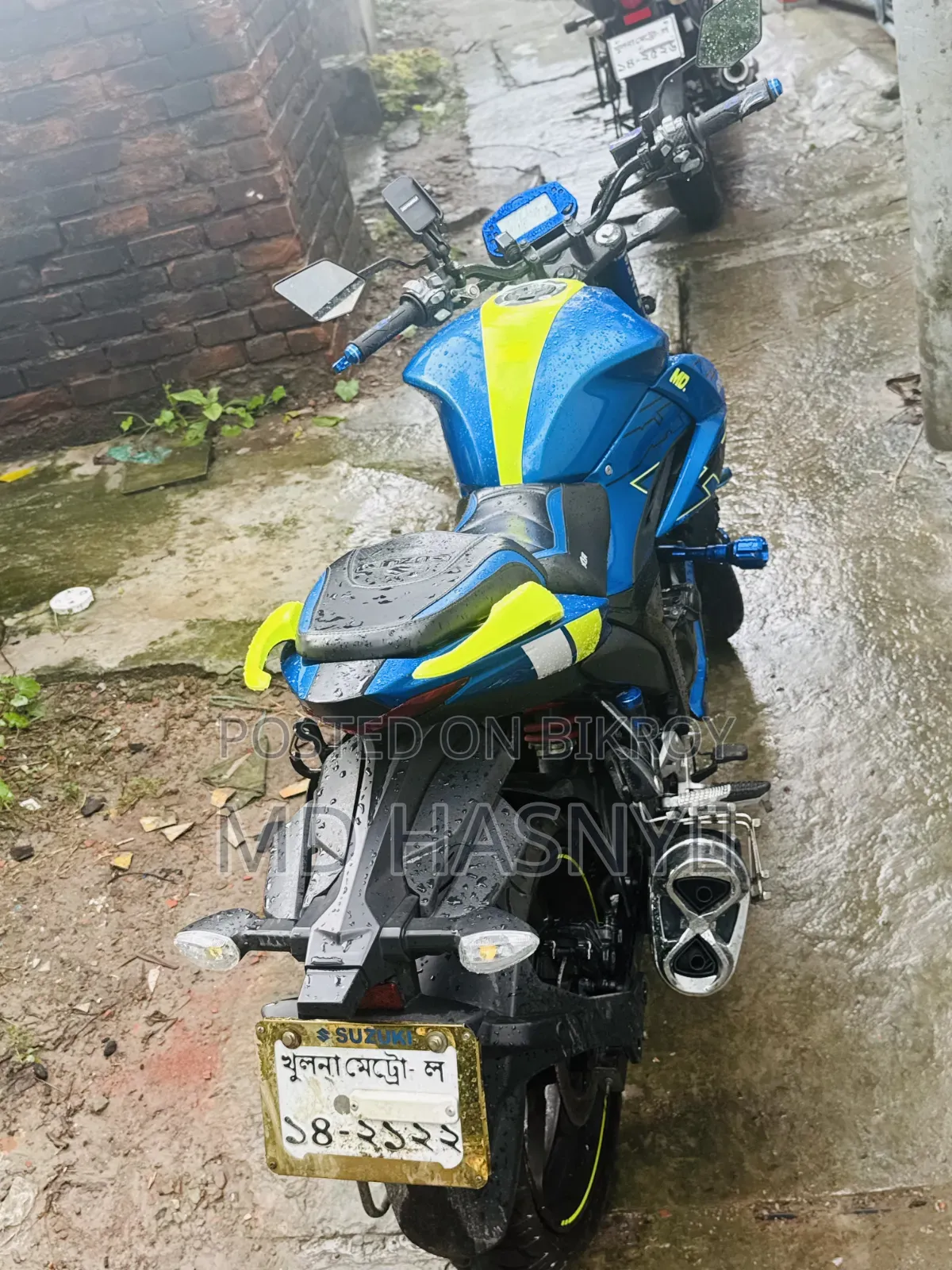 Suzuki Gixxer 2025 Blue