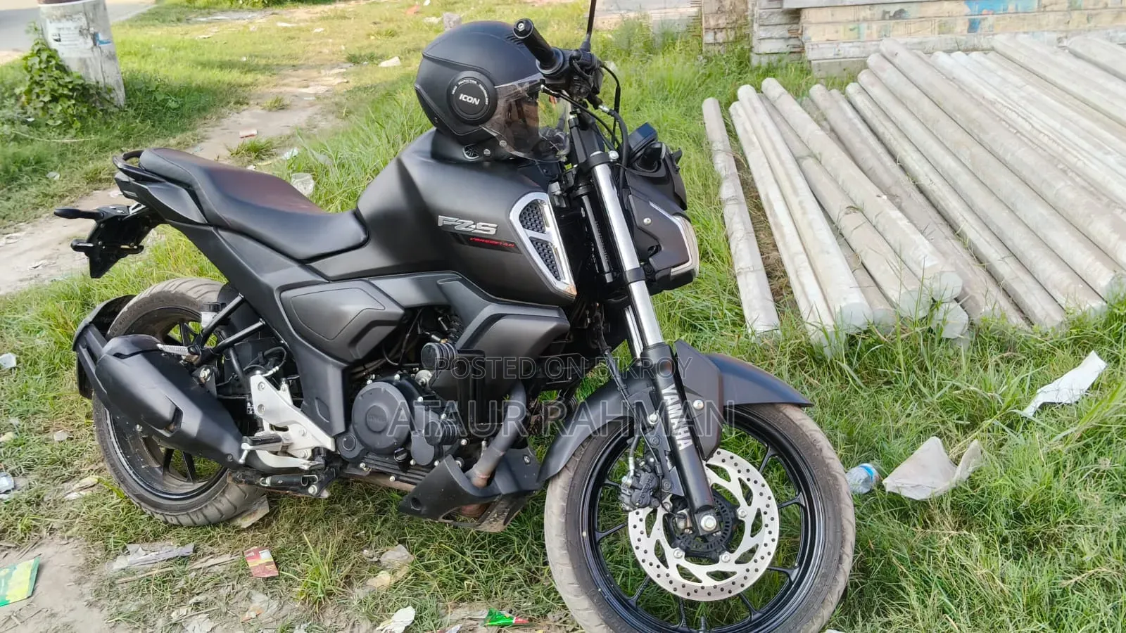 New Yamaha FZS V4 2026 Black
