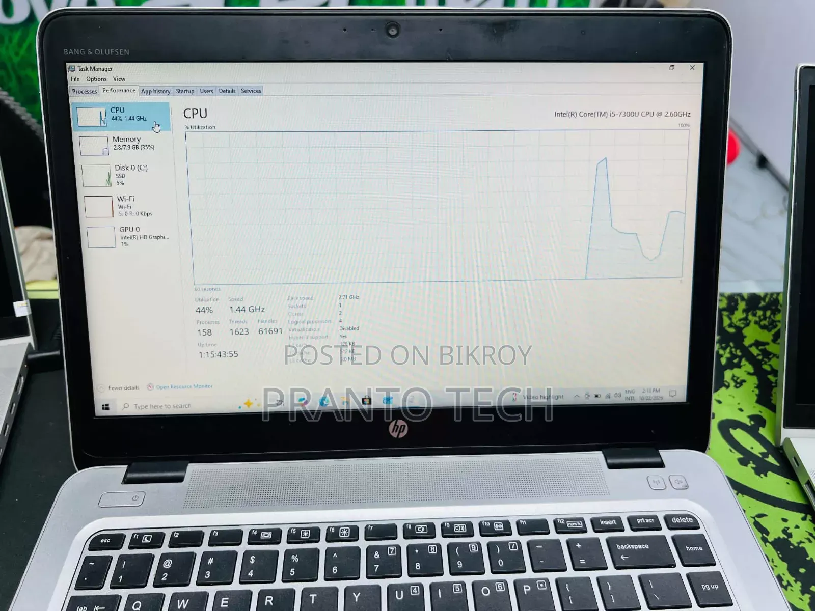Laptop HP EliteBook 840 G4 8GB Intel Core i5 SSD 256GB