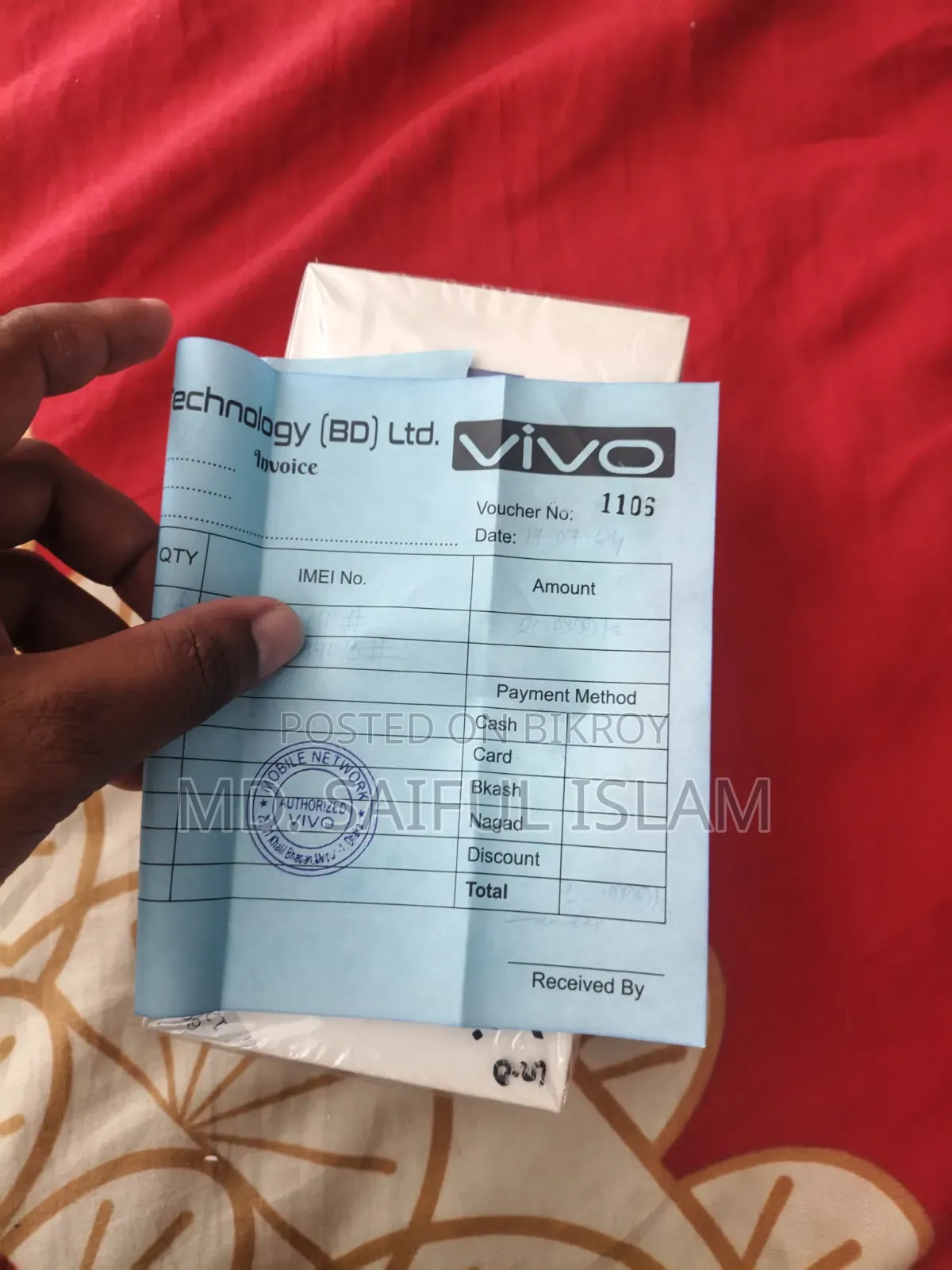 Vivo Y28 128 GB Rose Gold