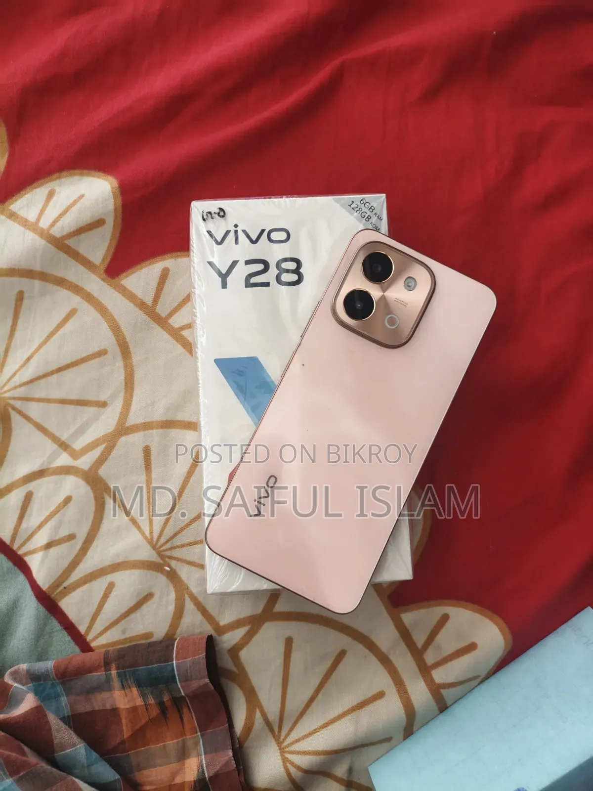 Vivo Y28 128 GB Rose Gold