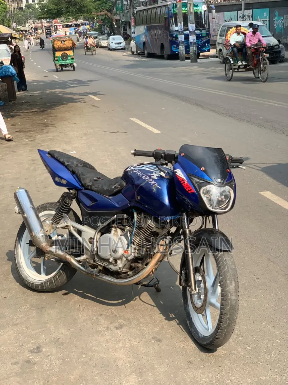 বাজাজ পালসার ১৫০ ২০০৮ নীল