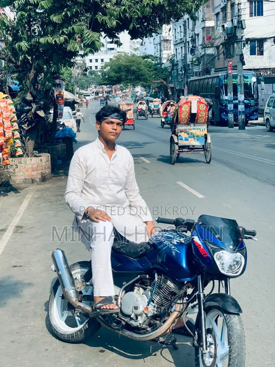বাজাজ পালসার ১৫০ ২০০৮ নীল
