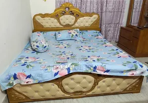 সেগুন কাঠের খাট