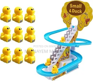 Small Duck Climbing Stairs Toy | Kids Musical Track Toy