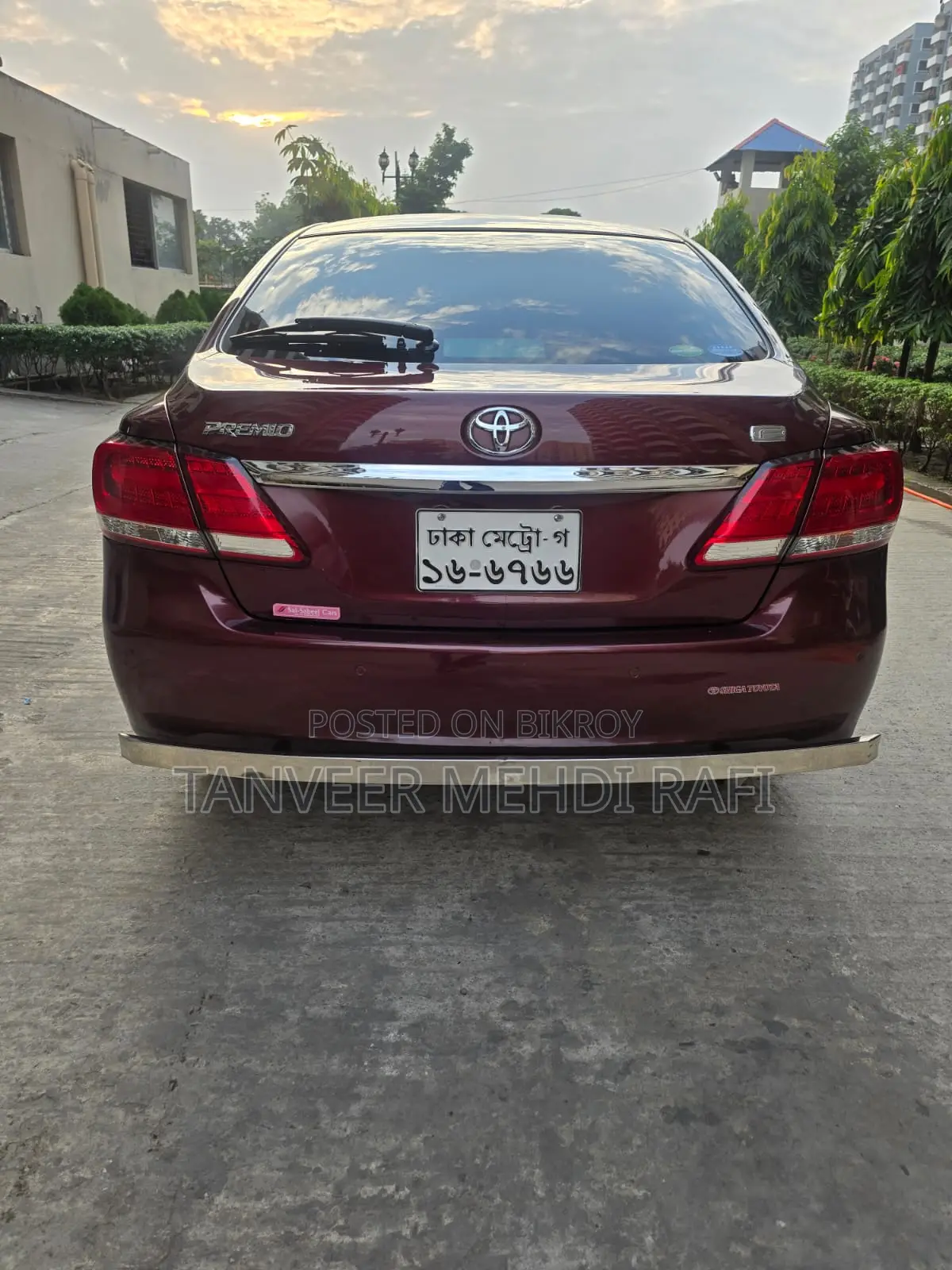 Toyota Premio 2020 Maroon