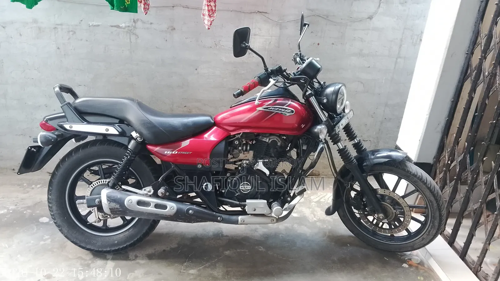 Bajaj Avenger 160 Street 2022 Red
