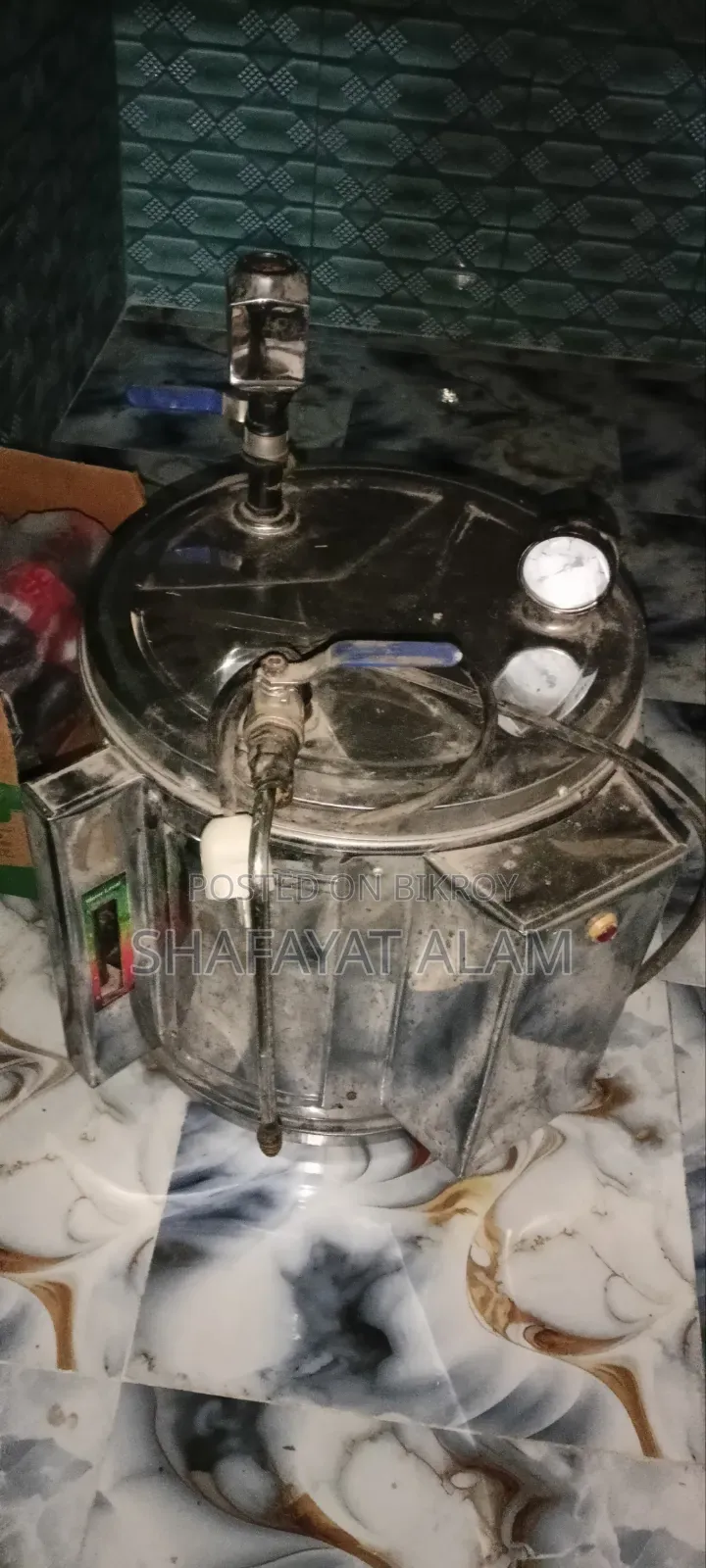 Electric Pressure Coffee Machine – Stainless Steel