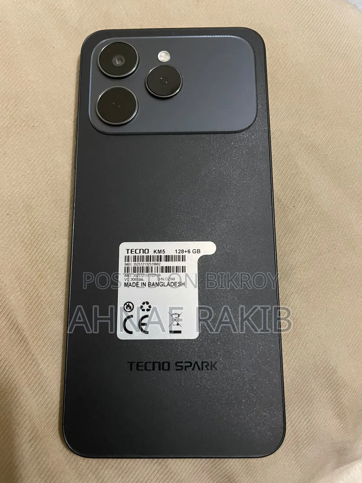 Tecno Spark 40 128 GB Black