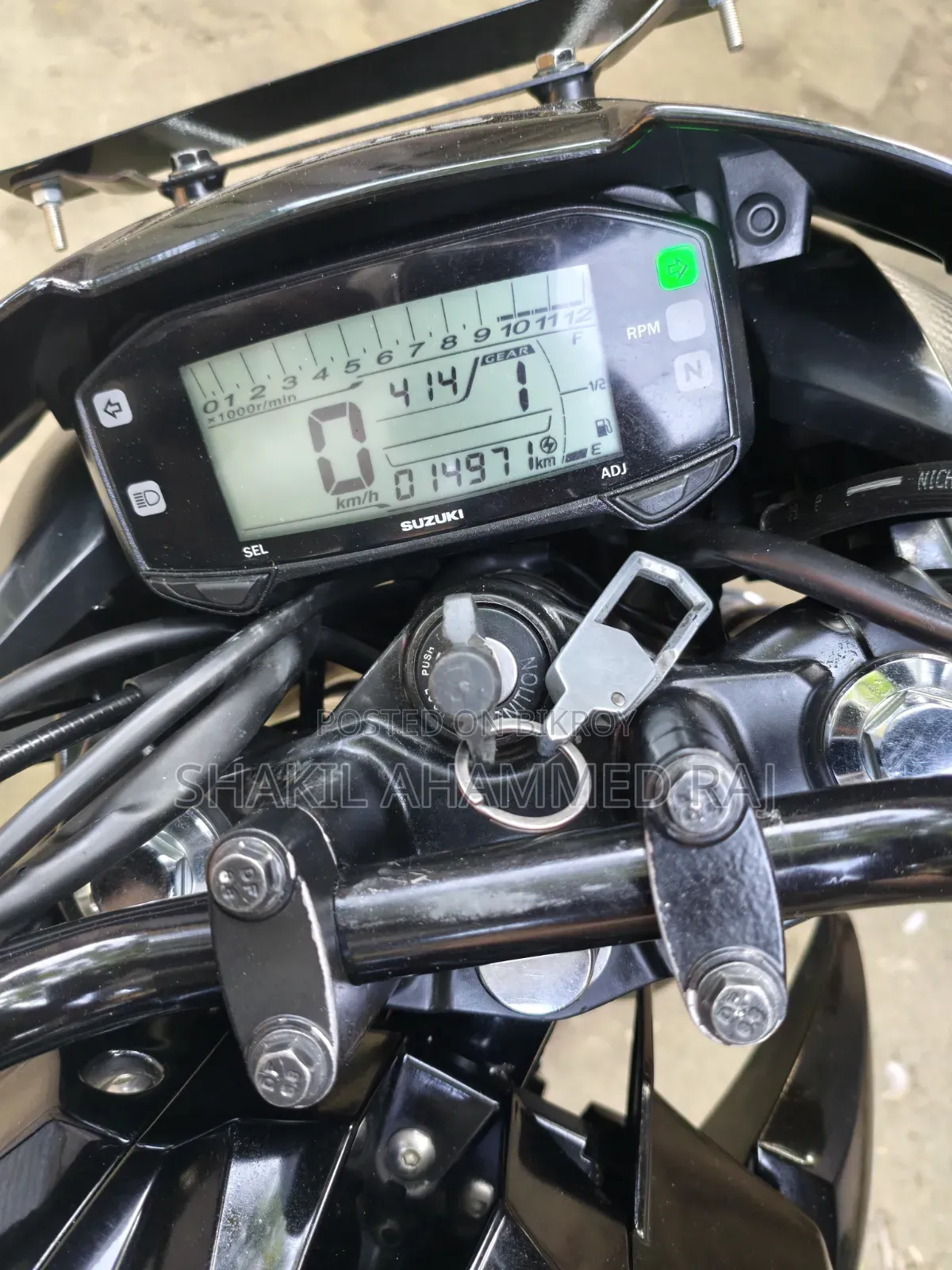 Suzuki Gixxer 2025 Green