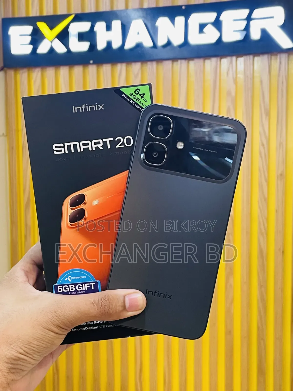 Infinix Smart 20 64 GB Black