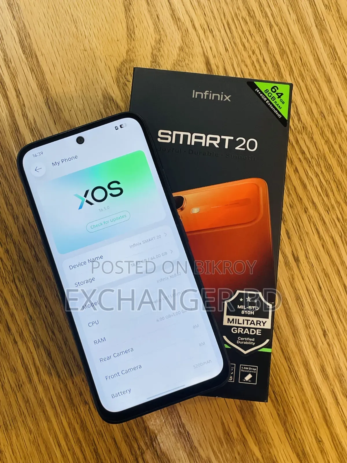 Infinix Smart 20 64 GB Black