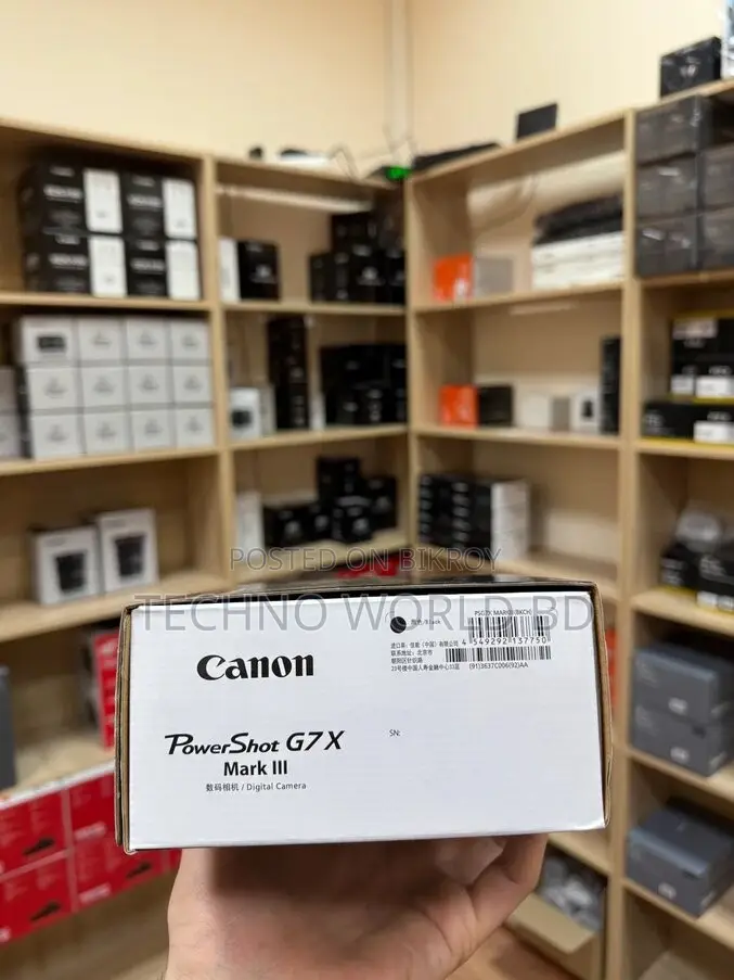 Canon PowerShot G7 X Mark III Digital Camera - Techno World BD