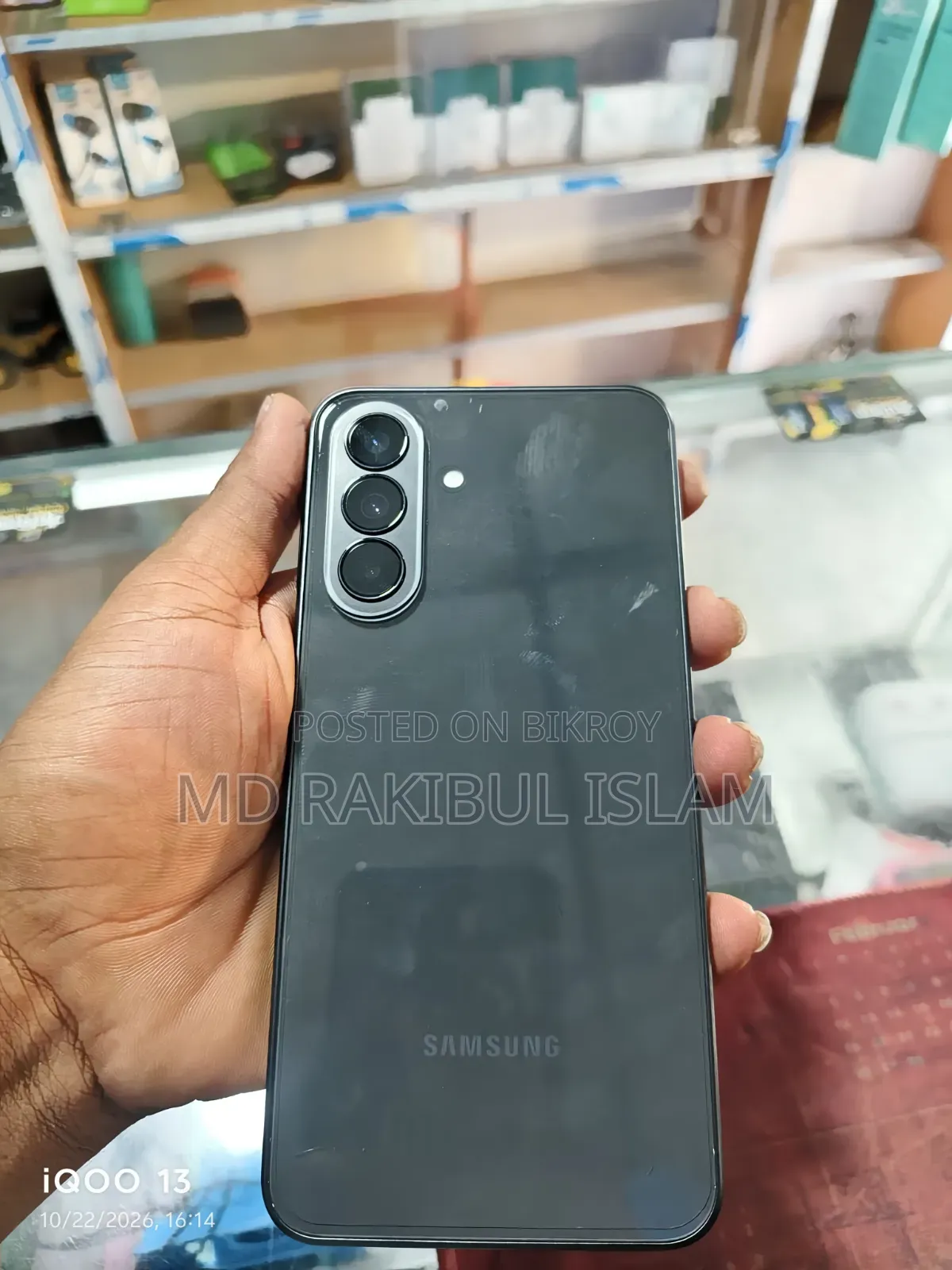 স্যামসাং গ্যালাক্সি এ৩৭ ১২৮ জিবি গ্রে