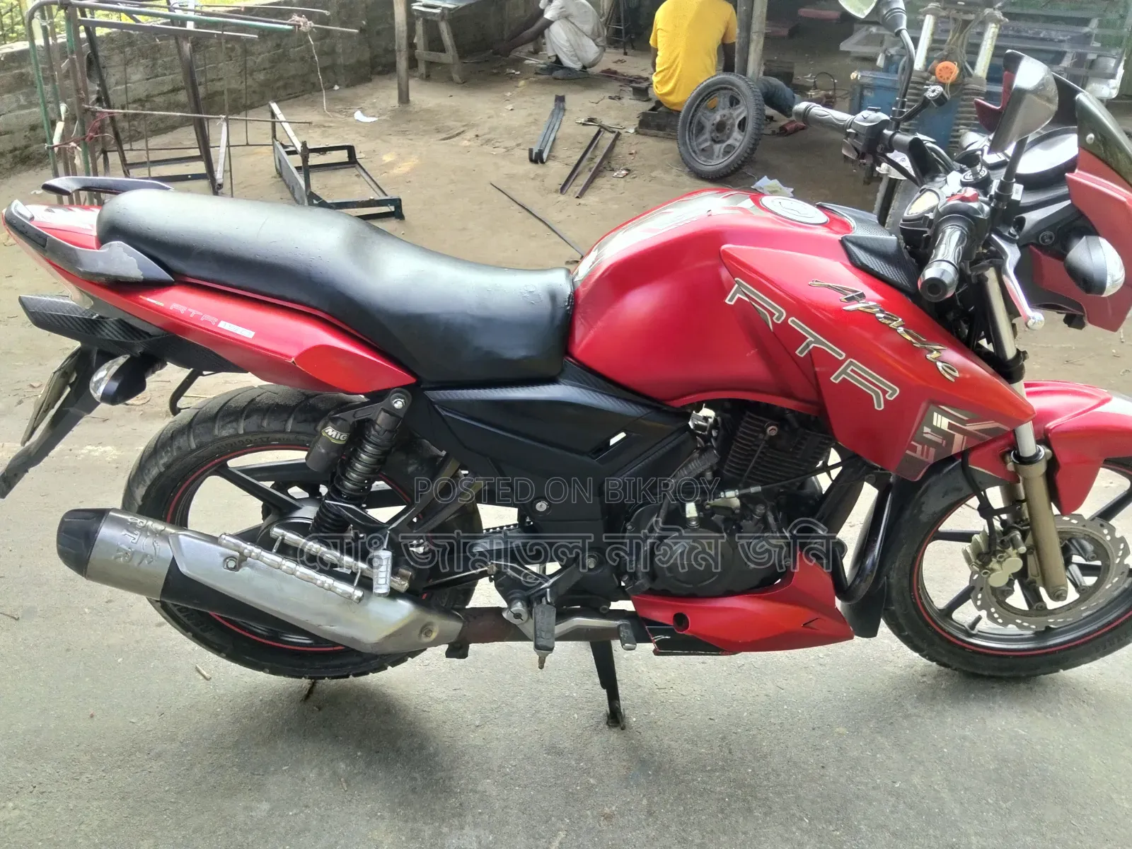 TVS Apache RTR 160 2V 2017 Red