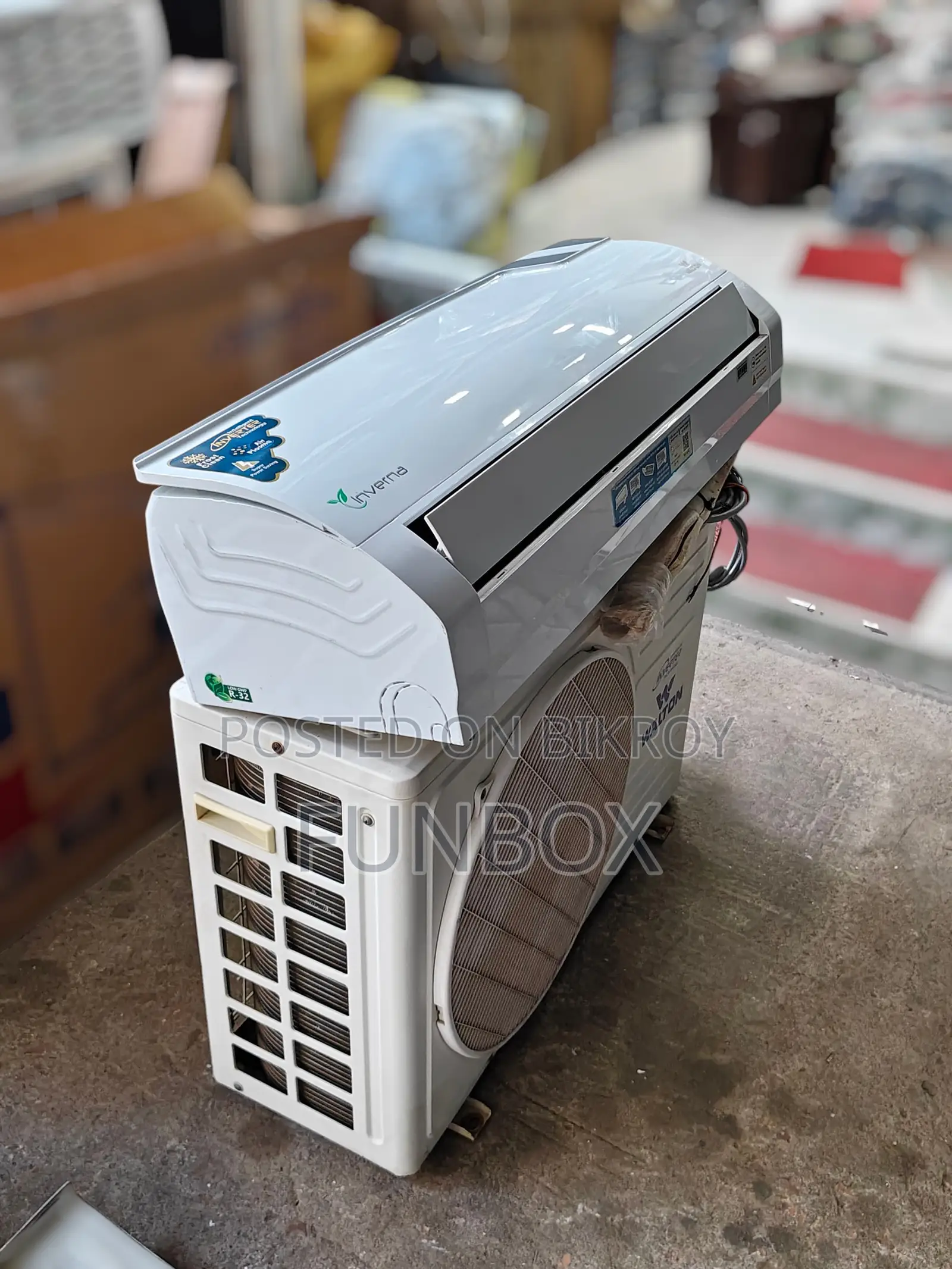 ব্যবহৃত ওয়ালটন এসি Wsi-Inverna (সুপারসেভার) ১ টন ফ্রেশ কন্ডিশন
