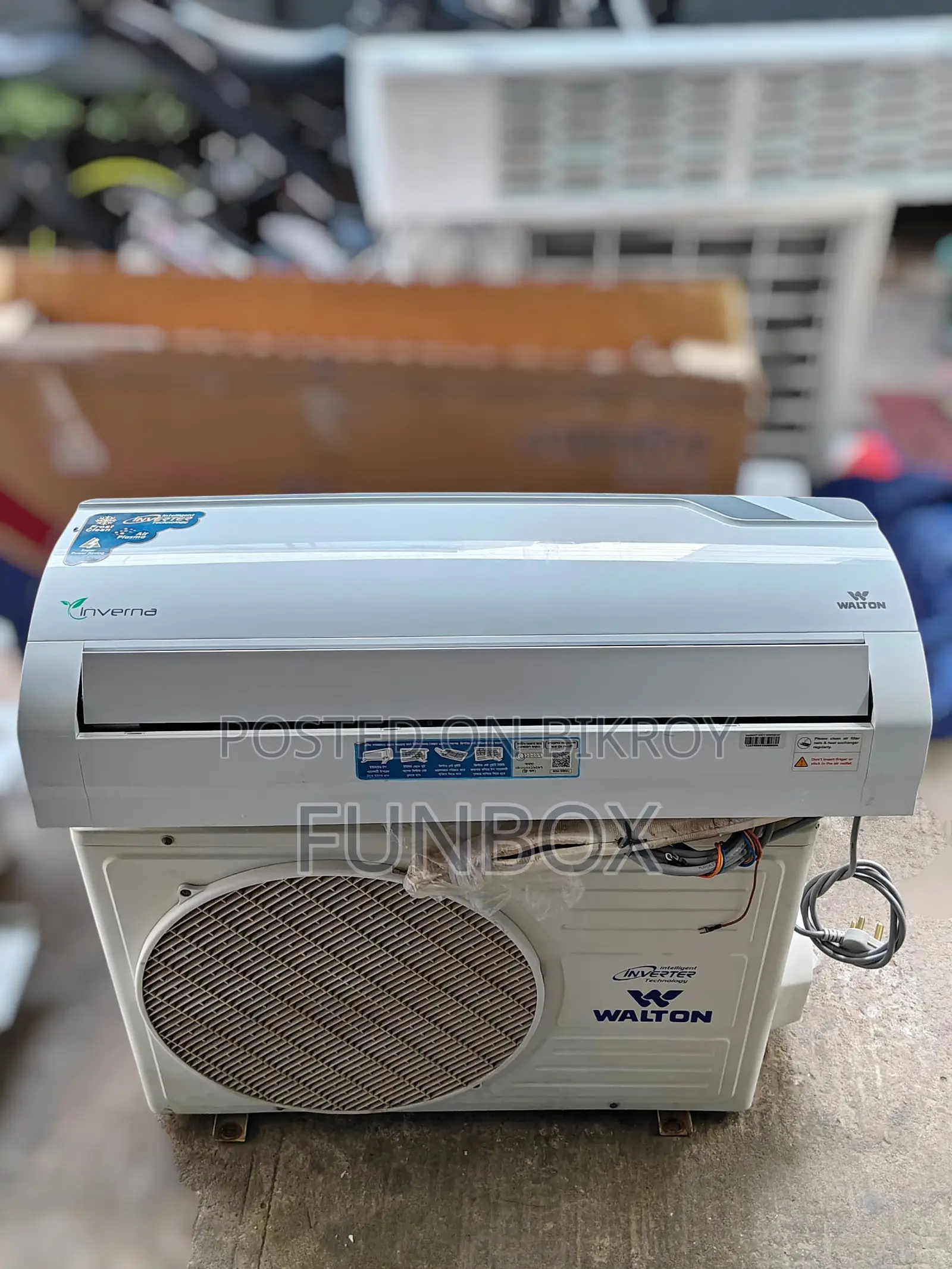 ব্যবহৃত ওয়ালটন এসি Wsi-Inverna (সুপারসেভার) ১ টন ফ্রেশ কন্ডিশন