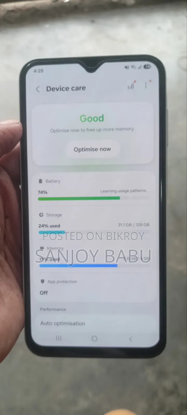 Samsung Galaxy A15 128 GB White