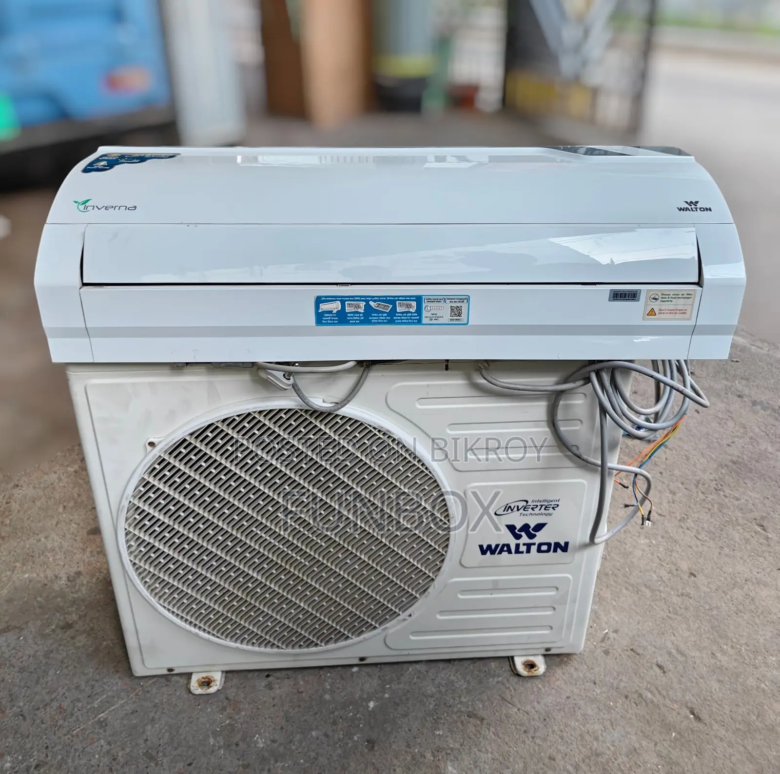 Used Walton AC Wsi-Inverna (Supersaver)-18h 1.5 TON Fresh Conditon
