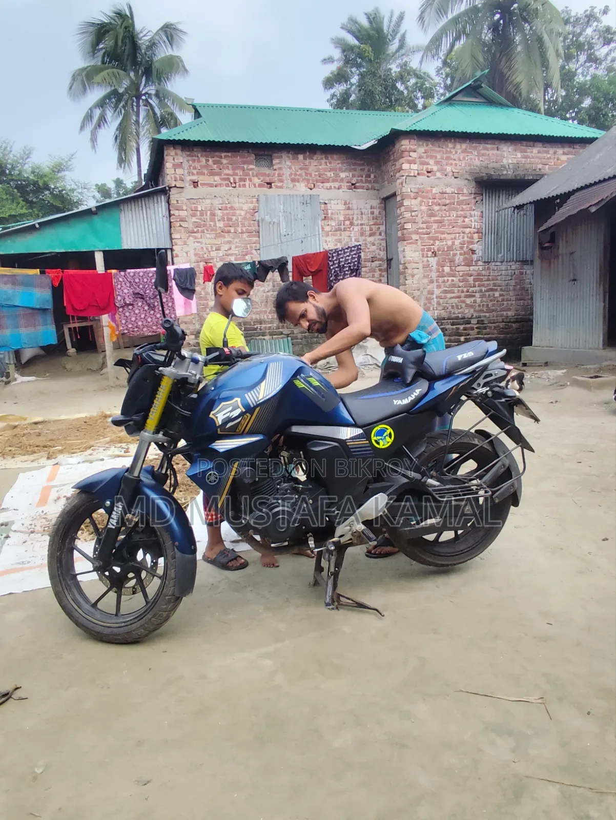 Yamaha FZS V2 2021 Blue