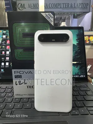 টেকনো পোভা স্লিম ৫জি ২৫৬ জিবি সাদা