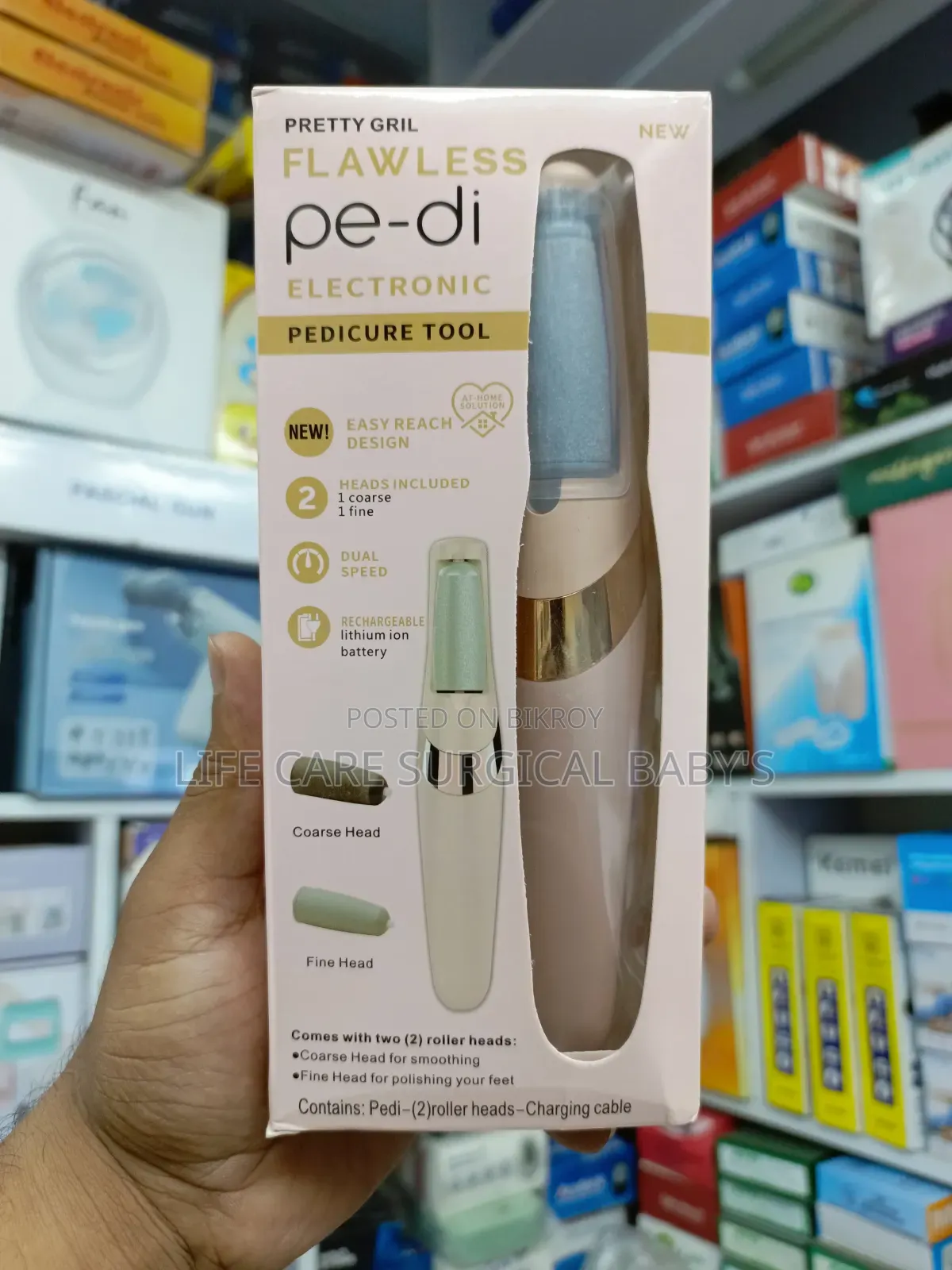Electronic Pedicure Tool Device